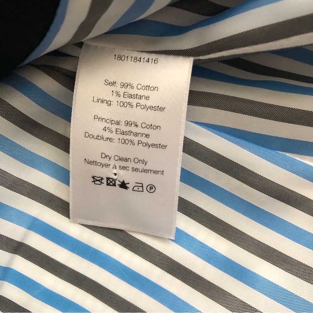 Veronica Beard Ada Dickey Jacket Black Blue Plaid Size 2 - Picture 6 of 9